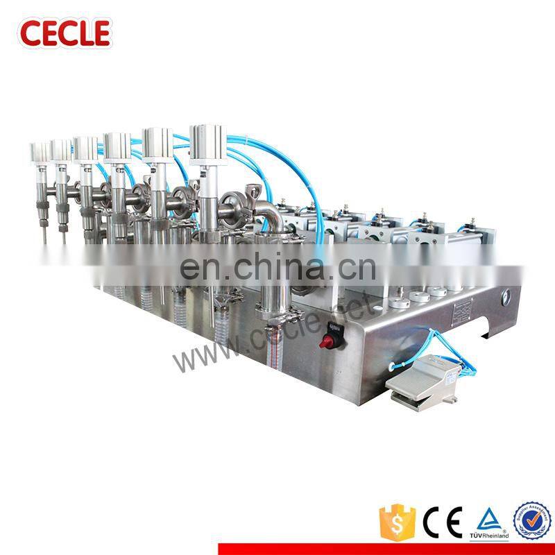 6F6-150 6 head filling machine manufacturer price