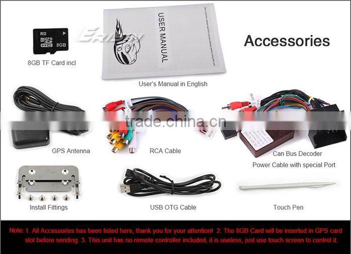 Erisin ES7681P 7'' MTK Ople Zafira Car GPS DVD Player with 3G Bluetooth