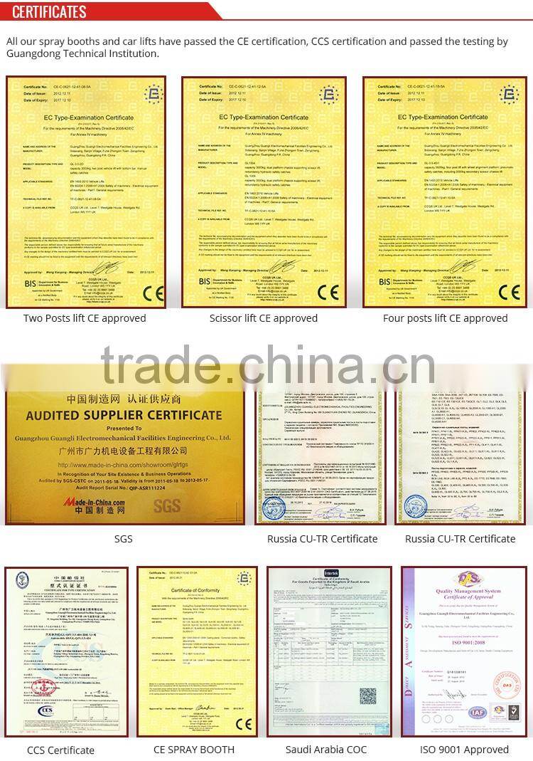 China Manufacturer CE Durable maintenance equipment used 4 post car lift for sale