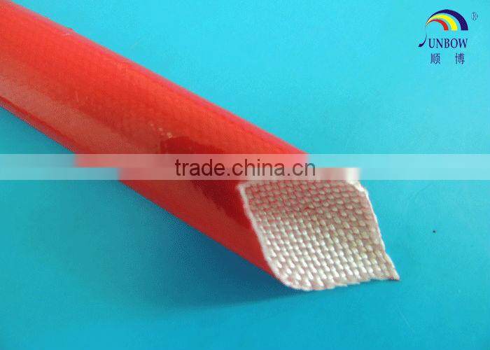 SUNBOW RoHS 155C F Dielectric Insulation PU Fiberglass Sleeving for Motors