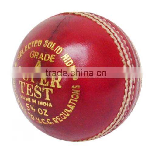 Cork Center Cricket Ball Machine Stitching