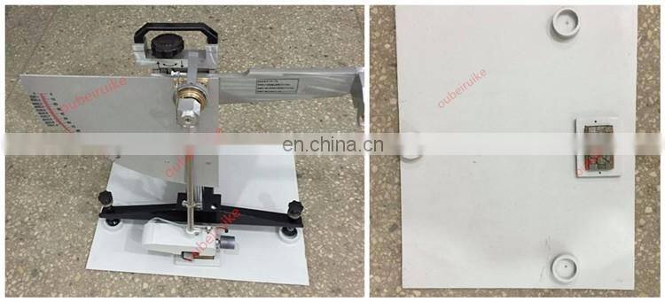 British Portable Pendulum Skid Resistance Friction Tester With Plate