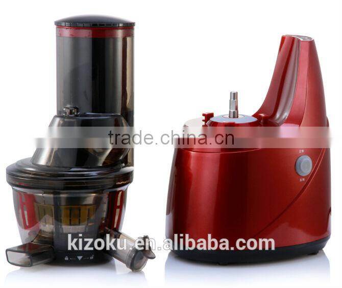 Whole Big Mouth Fruit and Smooth drinks masticating slow juicer