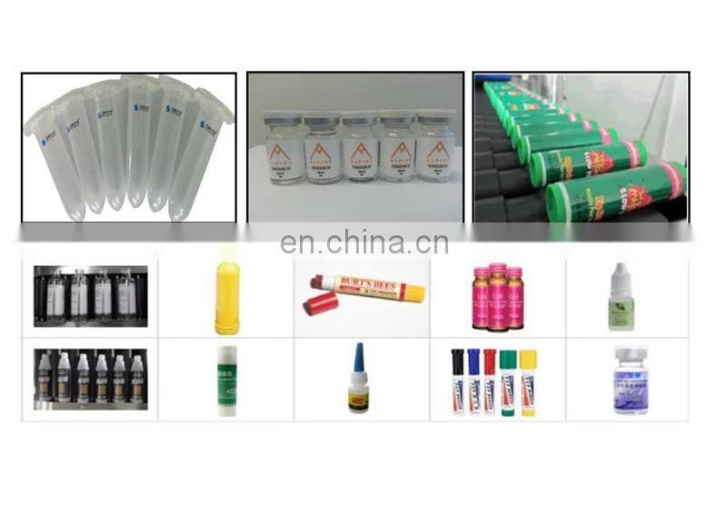YTK-330 Automatic plastic test blood collection tube labeling machine,lip balm labeling machine