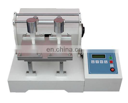 Leather friction color fastness tester