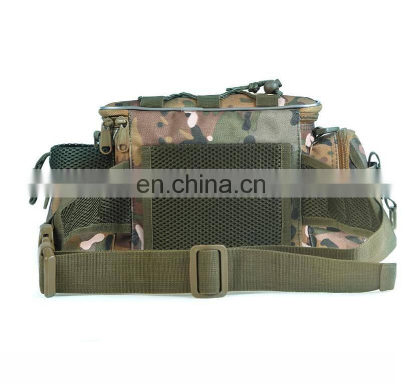 pesca vara Waterproof Single Shoulder Backpack Crossbody Messenger Sling Bags for Camping Hiking Cycling Fishing Tackle Bag