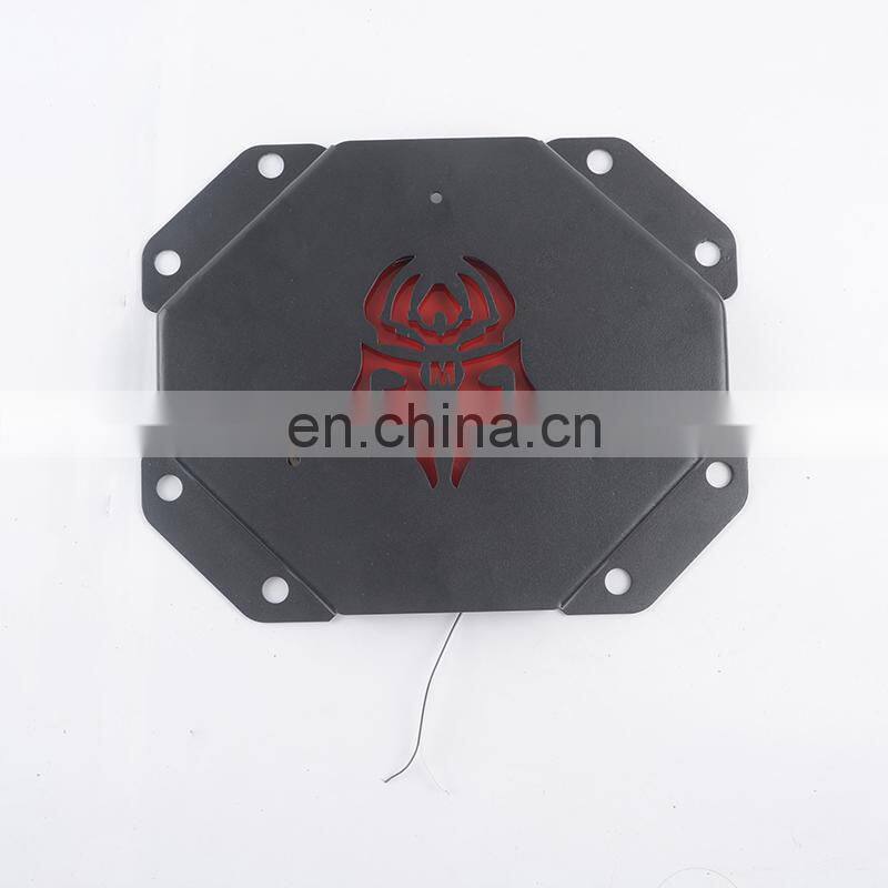 Offroad OEM Logo Tailgate Vent Cover Plate with light for Jeep Wrangler JK  4x4 accessory maiker manufacturer
