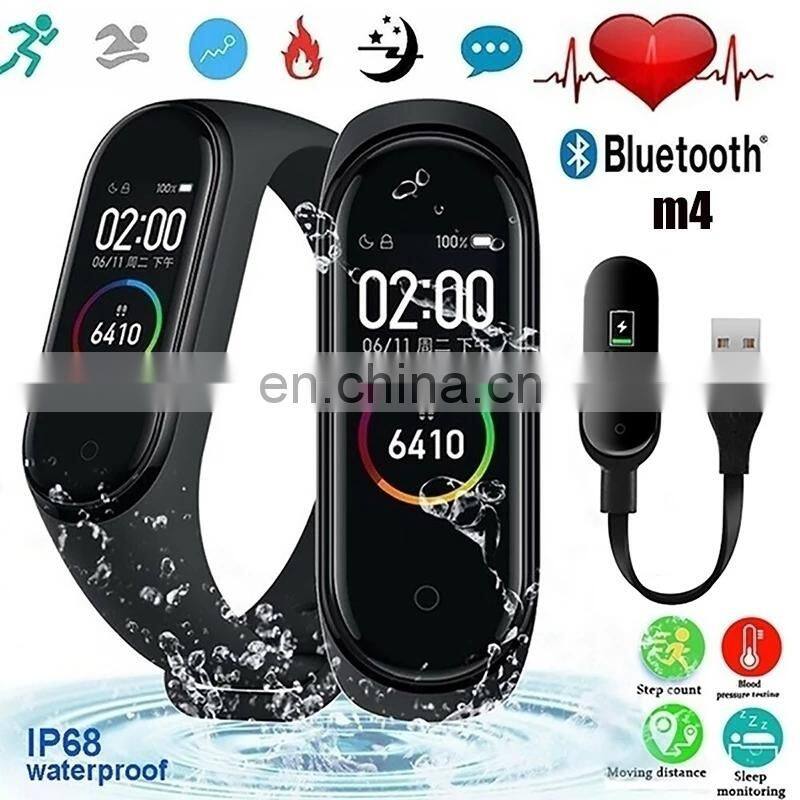 Smart Watch M4 Fashion Man Multi Functional Smartwatch Silicone Fitness Tracker smart watch band sport watch smart