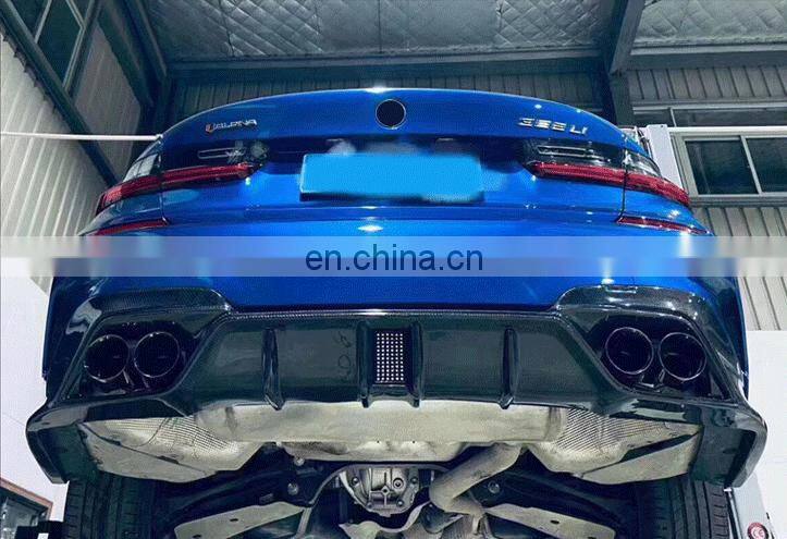 Runde Top Ranking Quality Carbon Fiber For 2020 New BMW 3Series G20 G28 Body Kit Front Lip Rear Lip Side SKirt Spoiler Exhaust