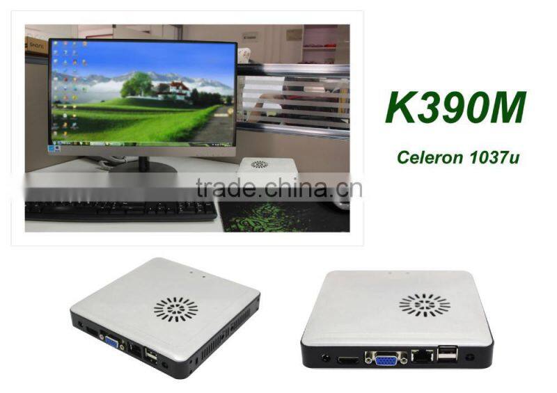 Intel mini PC celeron 1037U thin client CPU dual core 1.8G with usb3.0 support all OS linux