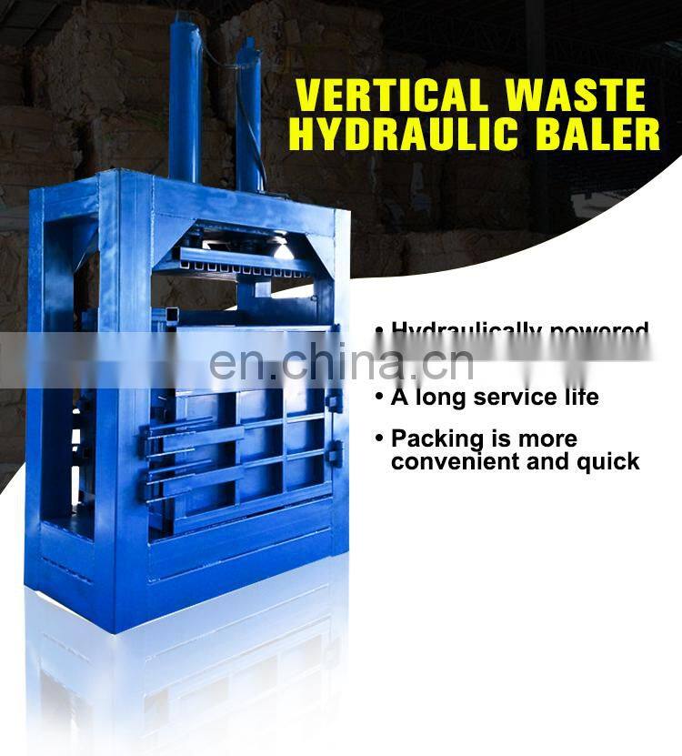 Fully Automatic Hydraulic Cardboard Baler Carton Recycling Machine