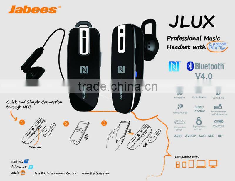 Convertible Bluetooth Headset New Launched 4.0 Version Headset Blue Tooth