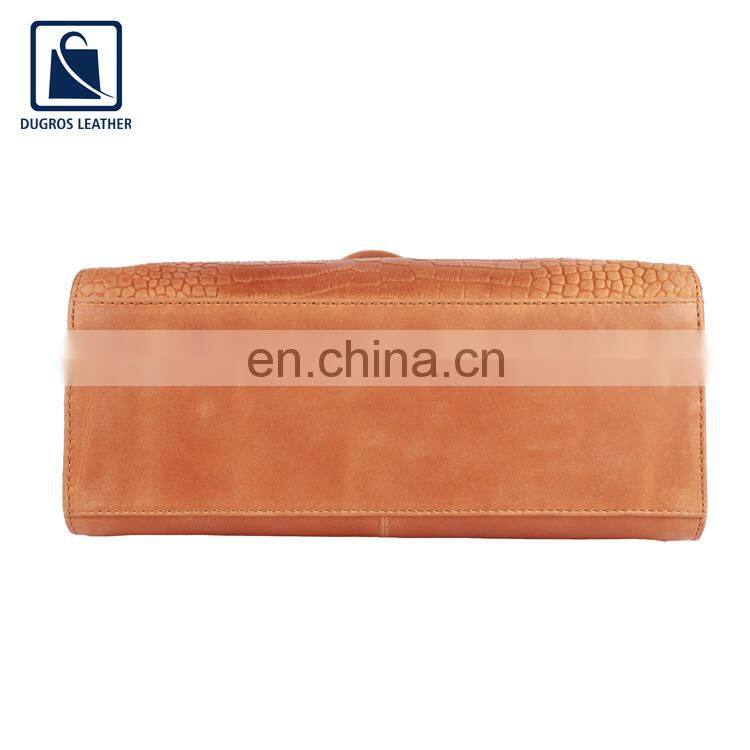 Wholesale Quantity Manufacturer of Best Quality Cotton Lining Women Genuine Leather Handbag at Competitive Price