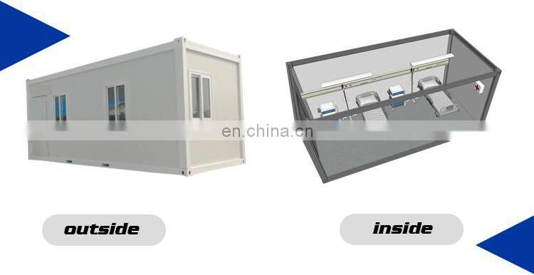 Container House Package/casa Prefabricated In Pvc/canam-self-made 20 Ft Hospital Container House