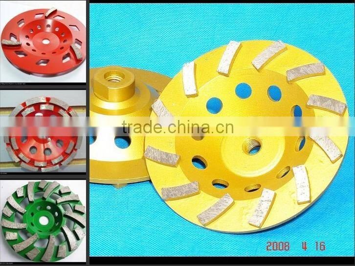 Brazed Welded Cup Grinding Wheel For Concrete and Stone
