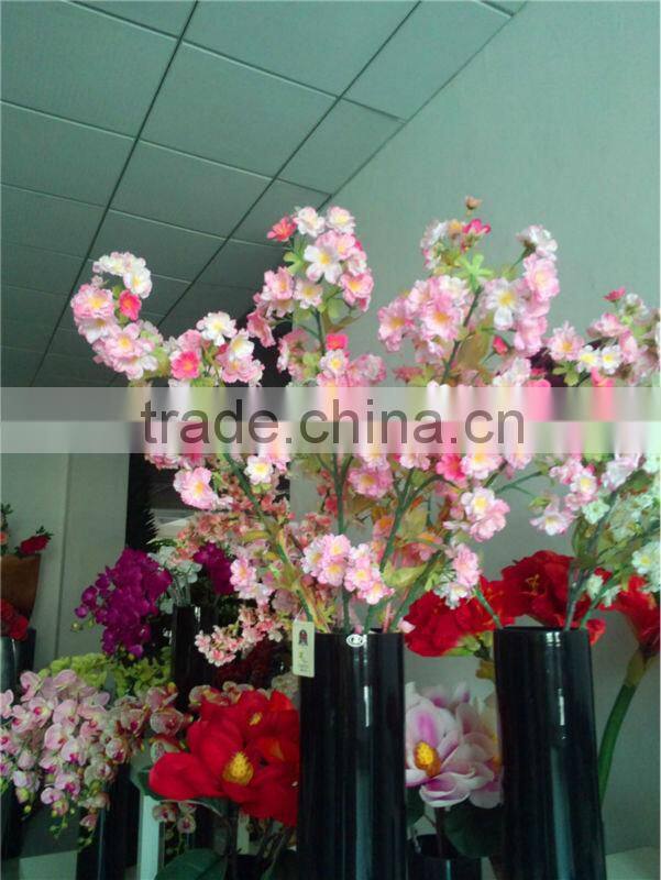 artificial cherry blossom flower branch