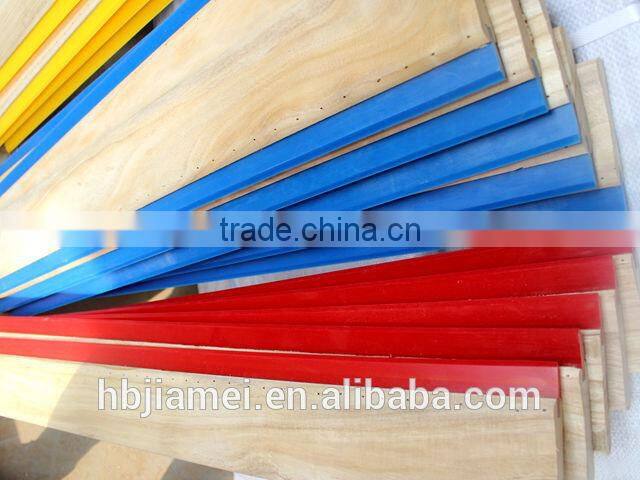 Printing machine part screen printing rubber squeegee/squeegee blades of China manufacturer
