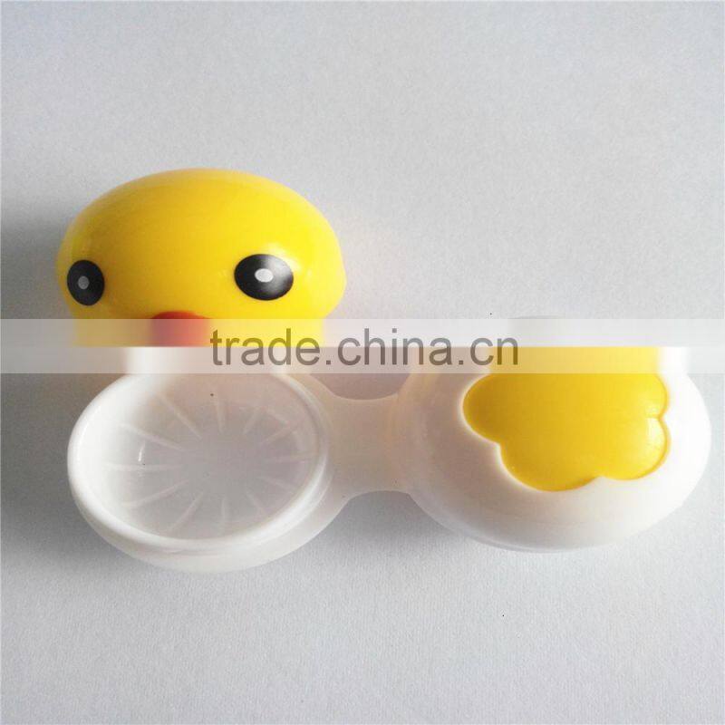 2015 mini duck fancy solution contact lens container