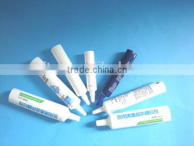 PE plastic tube for lip gloss with UV screw cap