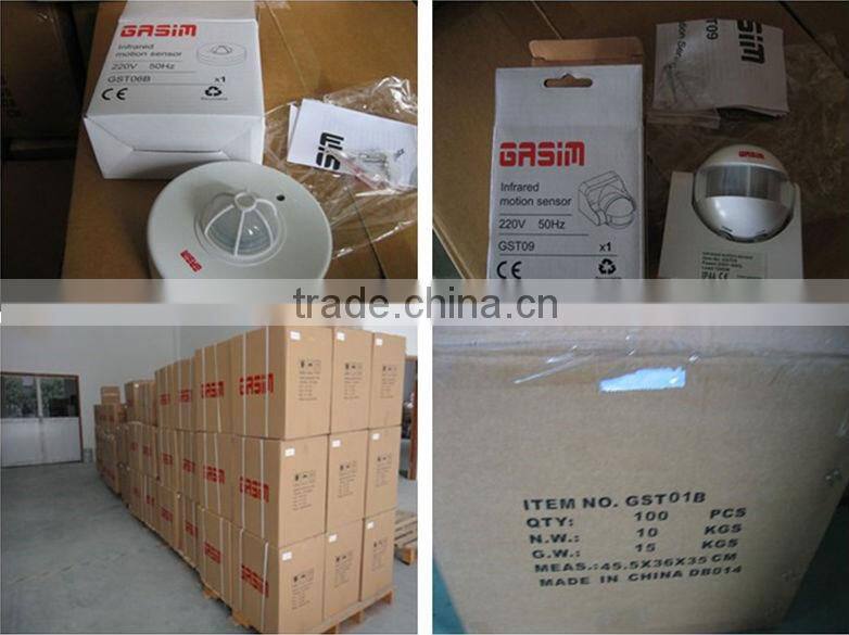 motion sensor lamp with a light sensor