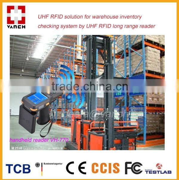 Fixed UHF RFID card reader 5m long range 8dbi Antenna for warehouse management system