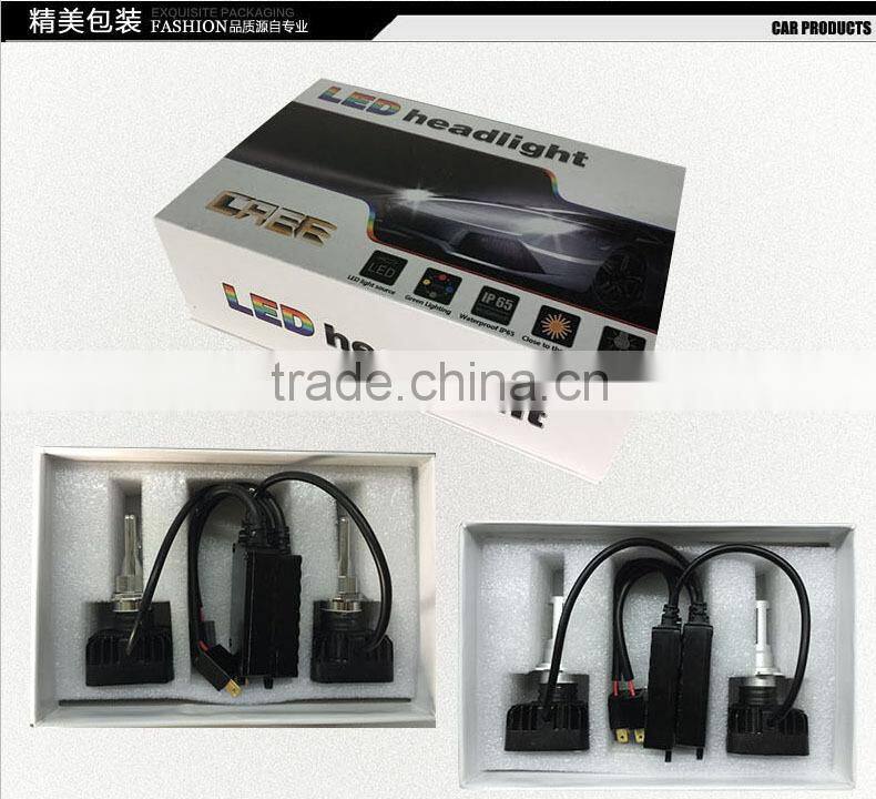 2015 Good sales ETI 9006 led car headlight 30w factory price MOQ 1 set