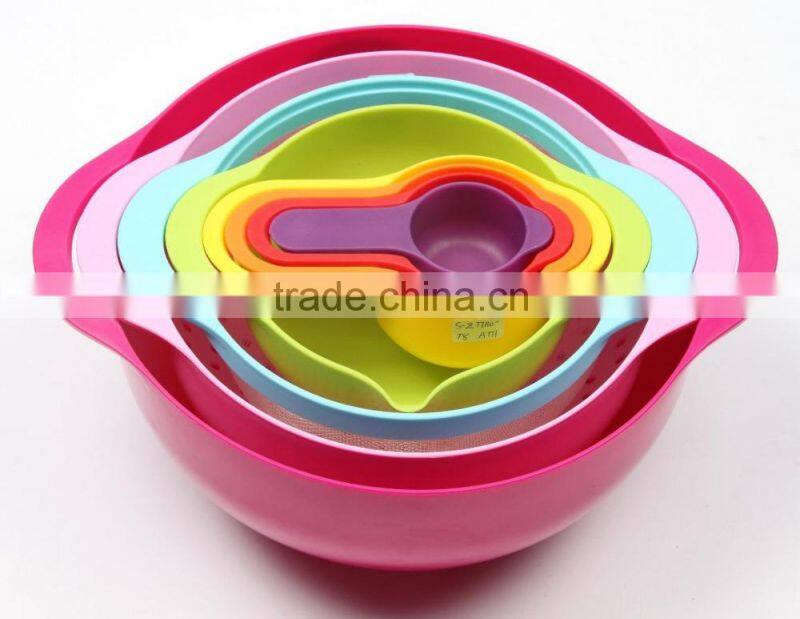 COLORFUL MIXING BOWL SET