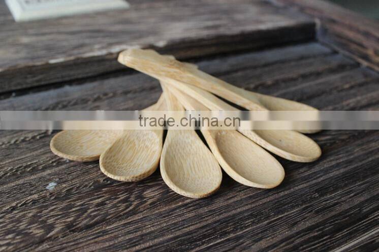 YangJiang supply fashional high quality mini bamboo spoon