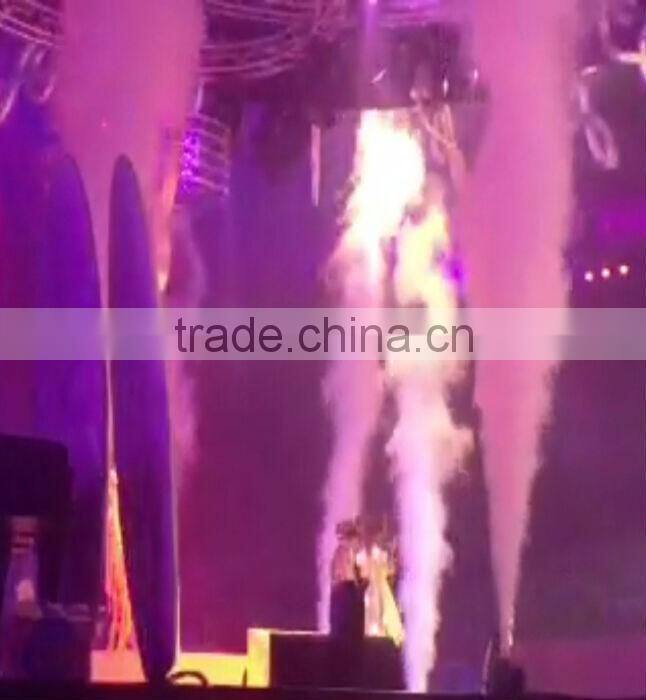 4PCS LED CO2 JET MACHINE 4 units per set for 1 Cylinder design , convenient co2 jet machine with led 12 x 3W RGB 3in1