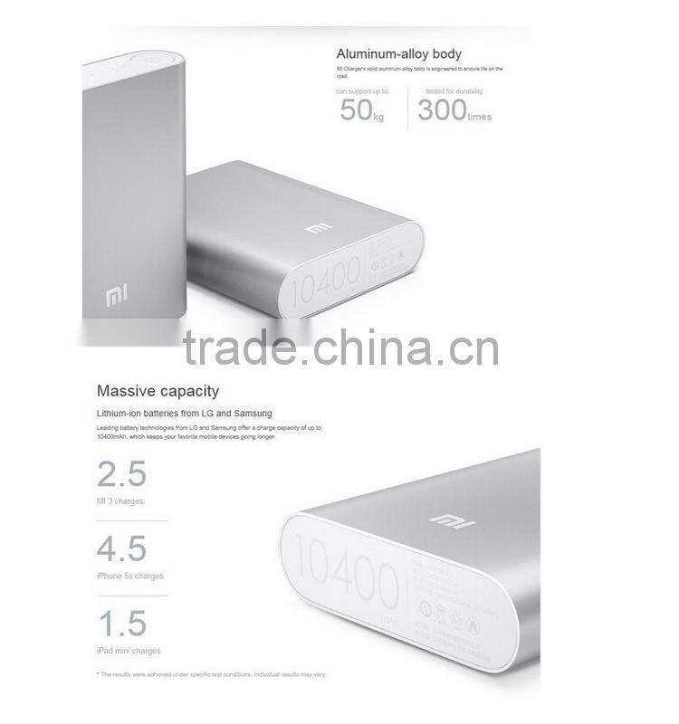 High Quality Original XiaoMi Power Bank 10400mah 5000mah 16000mah