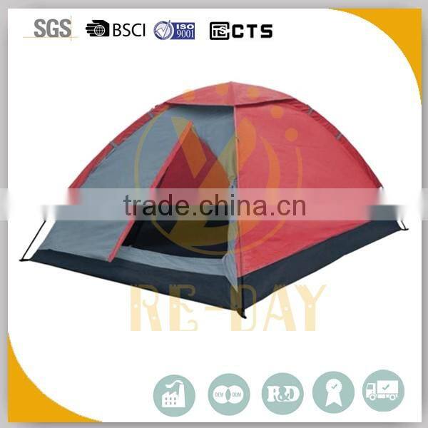 Hot sales light design fiberglass frame camping tent 2016