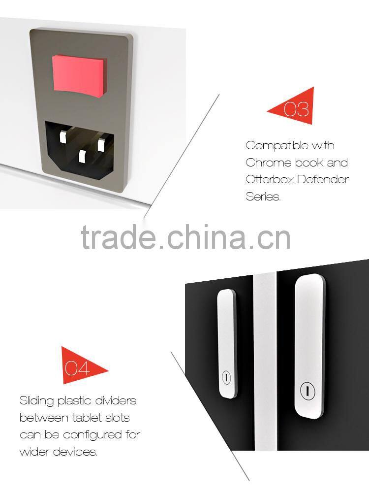 Charging cart with capacity 50 pcs sync & sync security cart