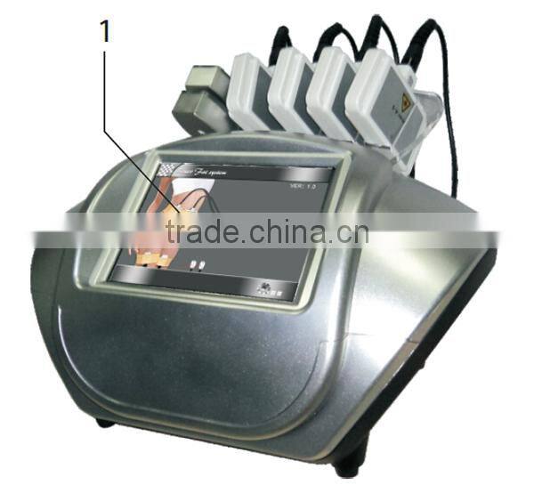 Portable cheap laser machine price/laser fat removal equipment/ new ls650 laser cavitation slimming machine