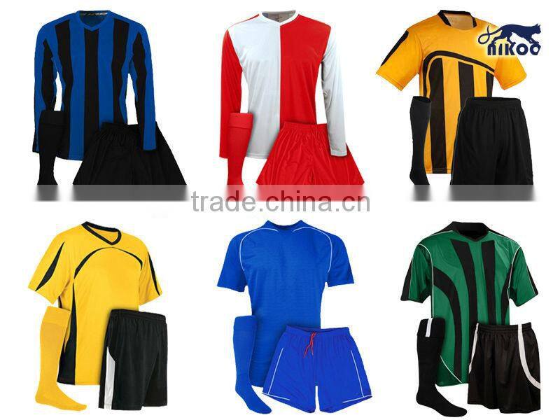 quality sublimated soccer jersey/short/socks for OEM Service