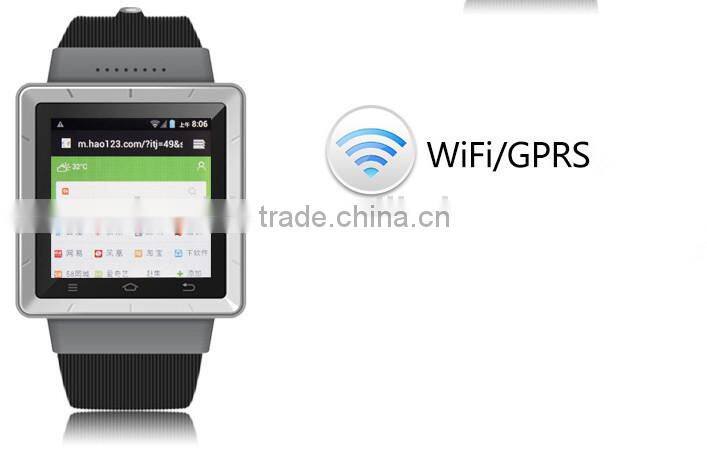 Android 4.4 Smart Watch With 1.54 inch Screen, Dual Core CPU, 3G, Wi-Fi, GPS