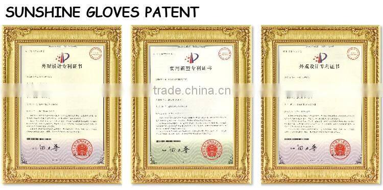 HIGH end online shop tight full grain goatskin beaded and lace leather winter glove