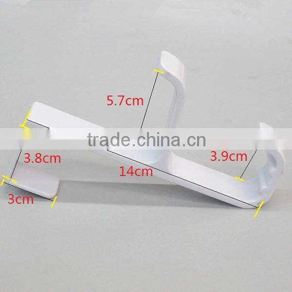 Plastic Material and Eco-Friendly Feature Over door hook/Door hook