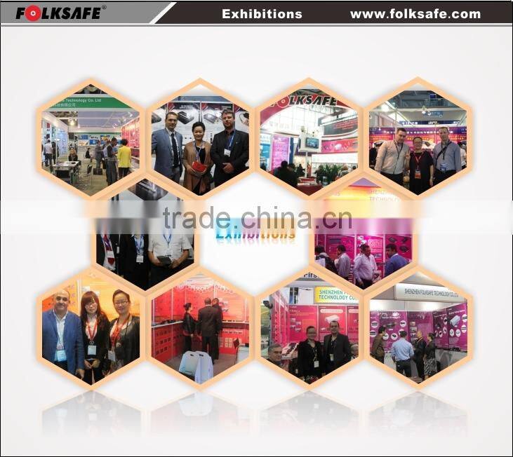 Folksafe 16-Channel CCTV Video lighting thermal Surge Protector outdoor