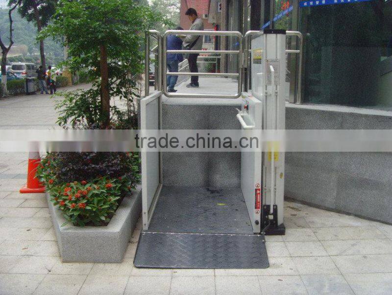 hot sale power bus wheelchair elevator lift