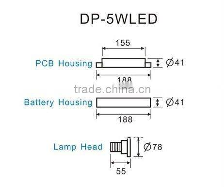 2016 Newest LED Emergency Ballast DP5WLED