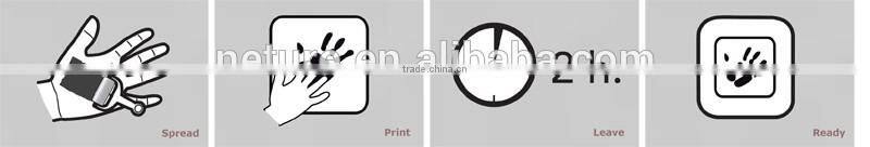 Hotsale baby ink pad handprint frame home wall decoration kit