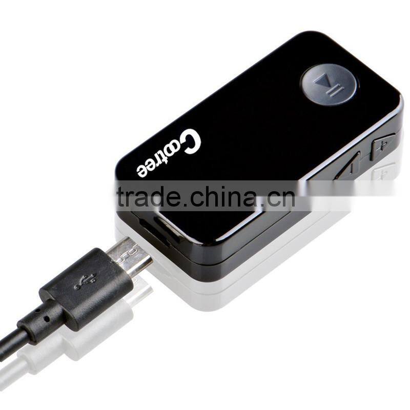 car bluetooth music receiver audio adapter 3.5 mm stereo output