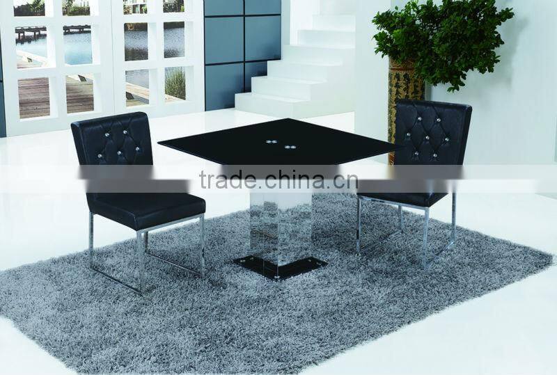 leisure furniture glass table with chairs