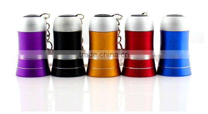 Goread 3LED Horn aluminum flashlight high bright gift torch led keychain