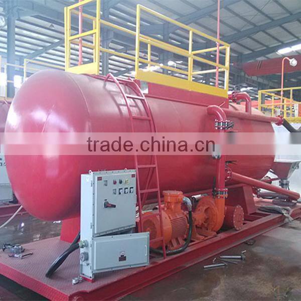 water well drill rigs for sale solid control mud tanks