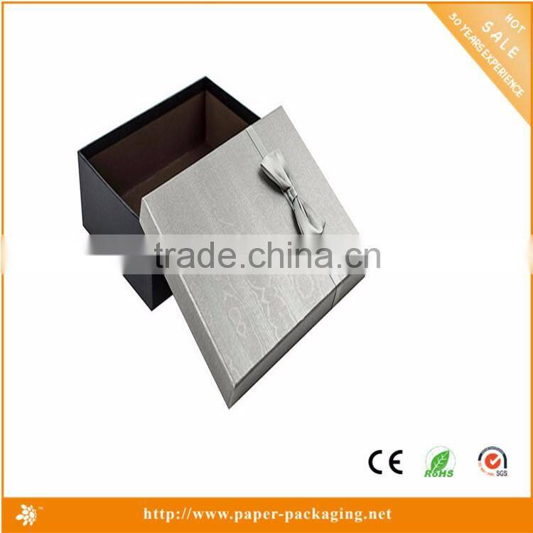 Custom High-grade Luxury Paper square Packaging For chocolate/candy/cake Gift box