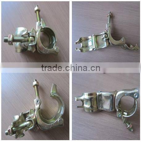 Scaffolding JIS Pressed Double Coupler 48.6 * 48.6mm