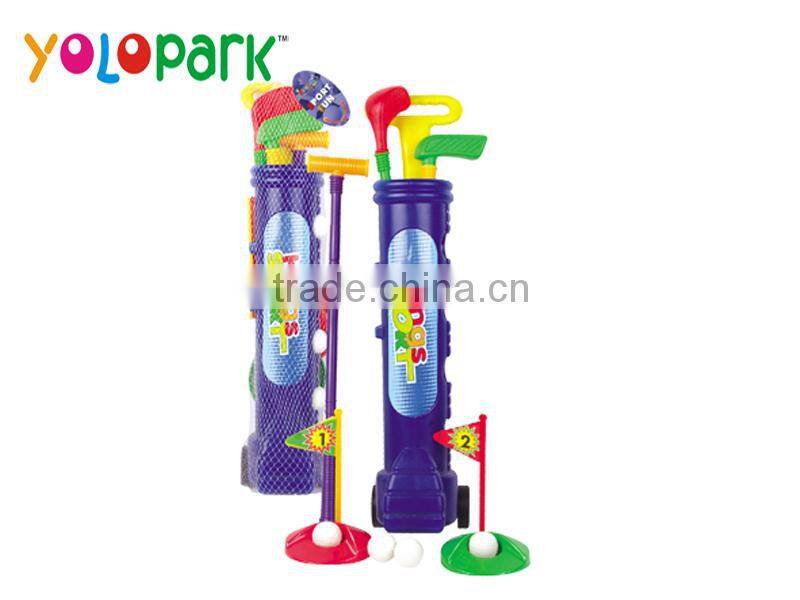 Sports game set outdoor game toys mini golf toys , toy golf cart,golf set
