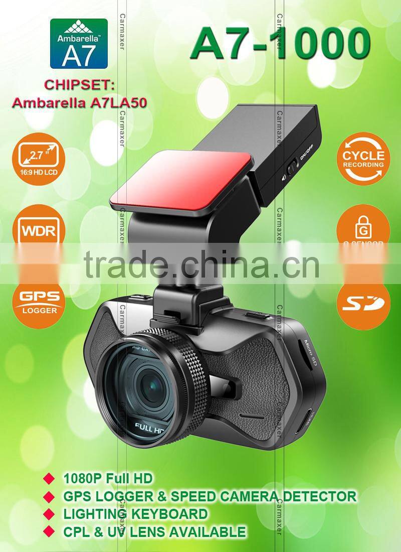carmaxer ambarella a12 1296p full hd 1080p car camera dvr video recorder