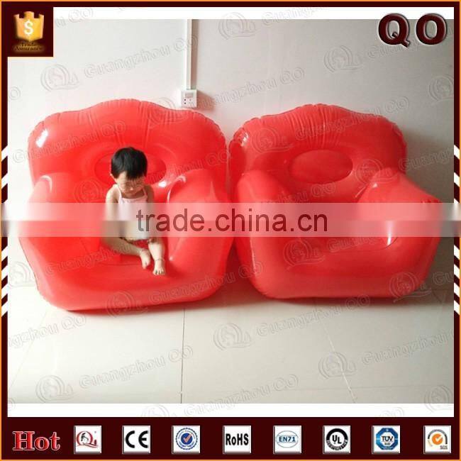 Custom color floor inflatable sofa inflatable air cushion sofa